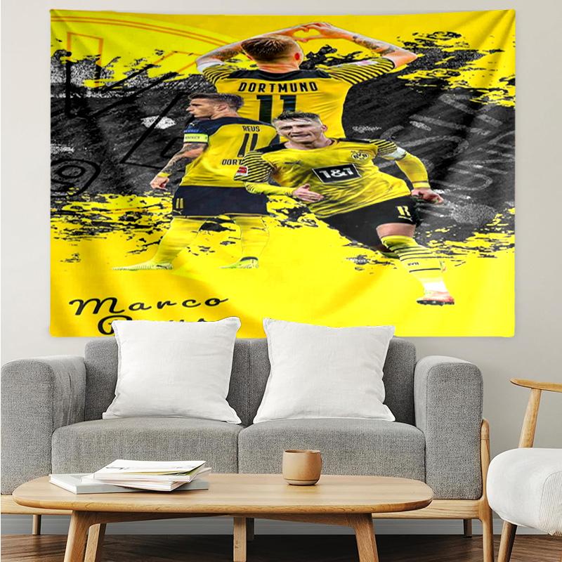 09 Football Club Tapestry Hanging for Bedroom,Livingroom, Playroom,Decor Art Room Wall Tapestry Holiday and Birthday Gifts