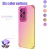 Противоударный чехол из ТПУ с четырьмя углами и градиентом для Honor 200 Pro Magic 6 lite, прозрачный защитный чехол Fundas Coque Capa Shell