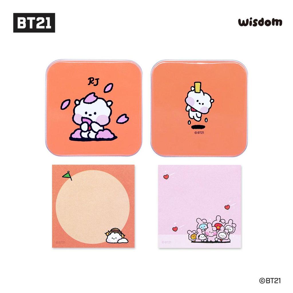 BT21 minini Набор блокнотов в жестяной коробке BTS Товары