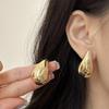 Small Gold Color Water Drop Stud Earrings for Women Ear Jewelry Simple Valentine's Day Gift Girl Earring