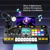 Нетоксичная Музыкальная Игрушка для Детей Симулятор DJ-микшера Контроллер Многофункциональный Электронный Орган DJ-плеер Развлекательная Игрушка Рождественские Подарки