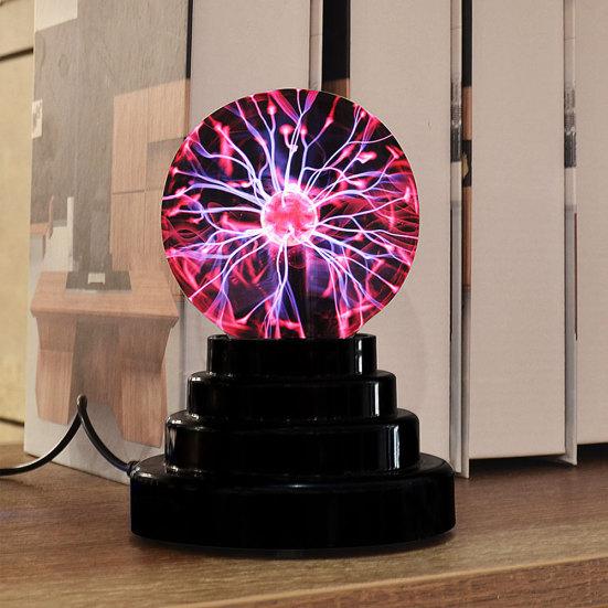 Creative Ball Plasma Lamp Touch Sound Control Night Light Gift Decor
