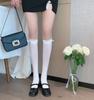 Lolita Pure Desire Summer JK Bow Velvet Balleting Socks Medium Tube Socks Lace Tele Socks