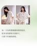 Xuanliang 2026 new women's summer sleepwear thin style cool feeling pure cotton short sleeved shorts can be worn as outerwear home suit set