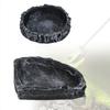 Imitation Stone Bowl Reptile Pet Feeding And Water Bowls Safe And Durable Ideal For Bearded Dragons And Other Small Reptiles