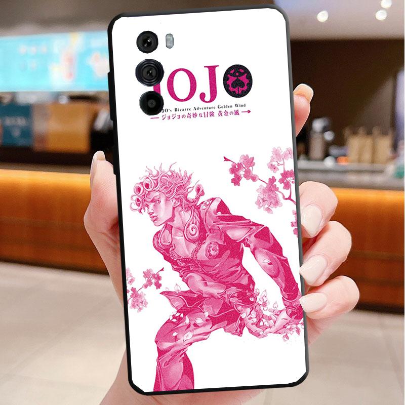 Чехол для телефона JoJo's bizarre adventure Для Motorola Edge 60 50 40 Pro 60 50 40 30 Ultra Neo Fusion Moto G Play G Stylus G Carcasas