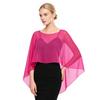 Chiffon Women's Sun Protection Cape Shawl Pullover
