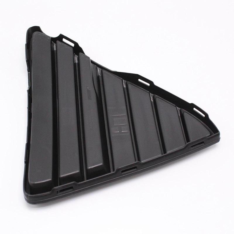 2x Grille Moulding Compatible Accessories 1718736 Triangle for Ford Focus MK3 2011 to 2015 Easy Installation Repair Parts
