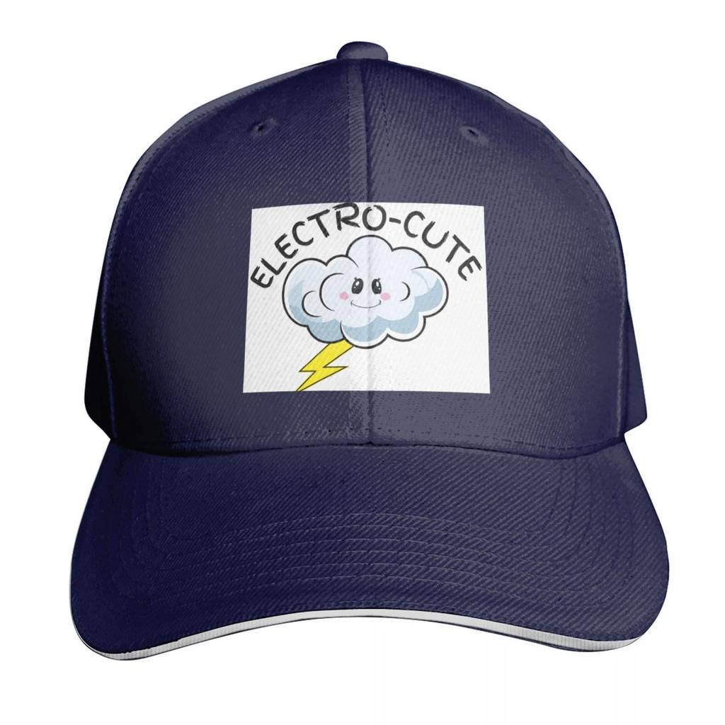 ELECTRO CUTE Baseball Cap Trucker Cap hard hat custom Hat Funny hats Trucker Hats For Unisex Womens