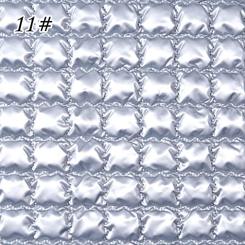 Making Clothing Lining Composite Handmade Cloth 3 sizes Grid pu coating Autumn and Winter Thickening Quilted Fabric