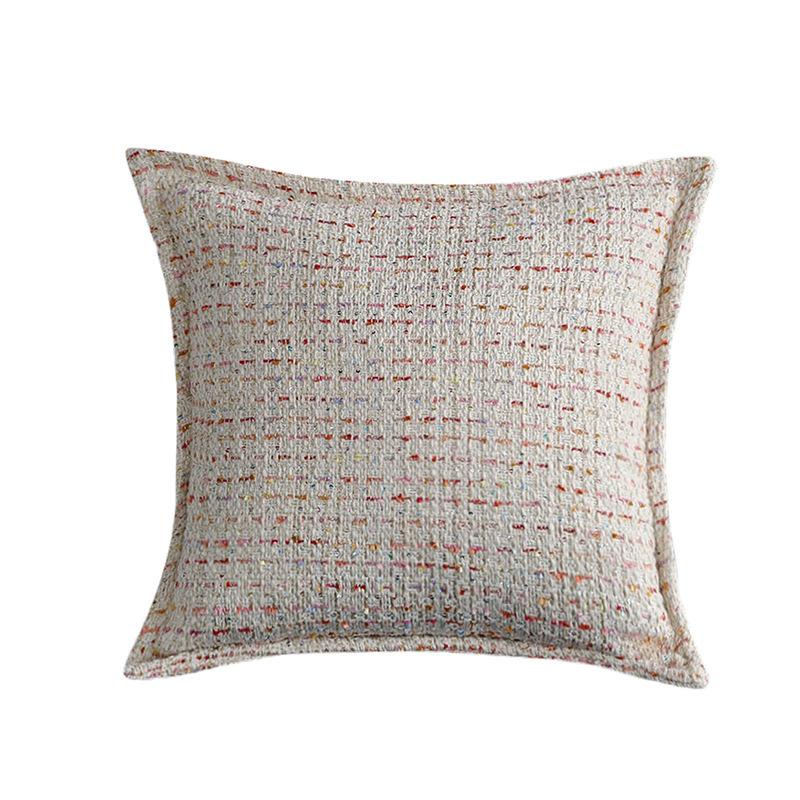 Наволочка в кремовом стиле, подушка для гостиной, диванная подушка-модель, подушка для спальни, прикроватная подушка, подушка для эркера, с наполнителем, украшение для дома