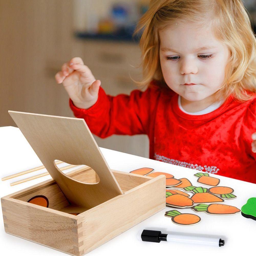 Food Feeding Simulation Feeding Game Role Play Wooden Feeding Toy Pretend Food Set Kids Gift