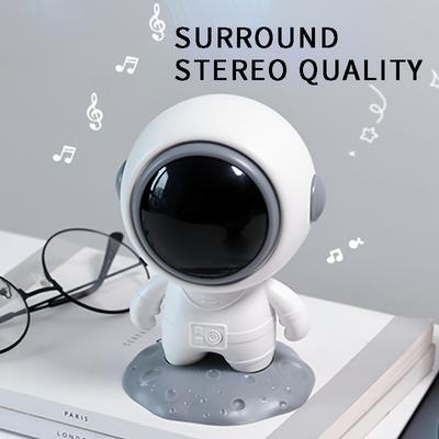 Беспроводной динамик Spaceman Retro BT, сабвуфер, USB-соединение, компактный и изысканный, декоративный и практичный набор в одном, подходит для гостиной