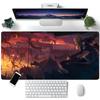 Игровой коврик для мыши Albion Online, большой коврик для стола под клавиатуру, игровой коврик для мыши, с замком по краю, нескользящий коврик