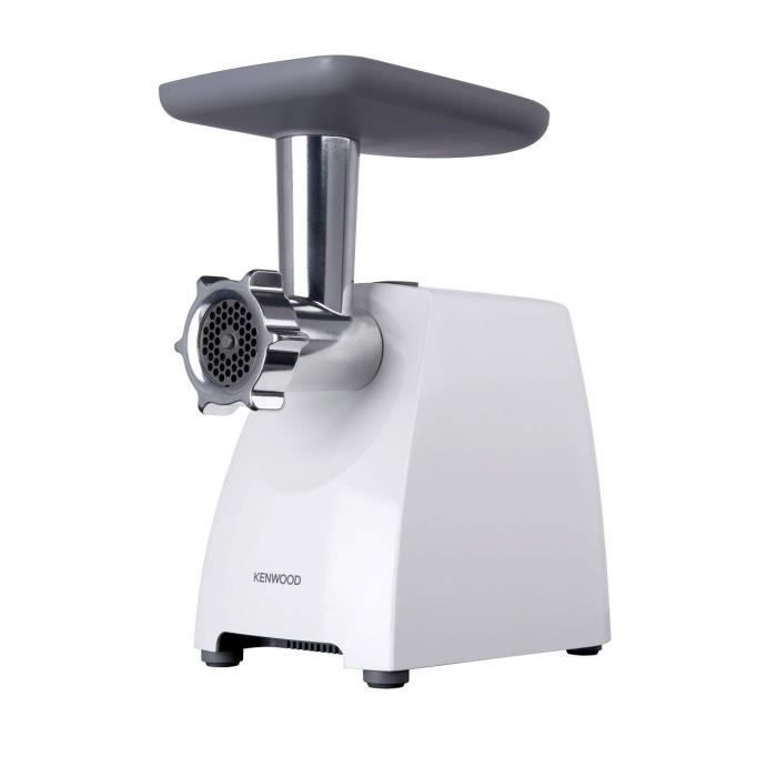 Hachoir à viande KENWOOD - MG360 - 1400 W - Acier Inoxydable - Blanc/Gris