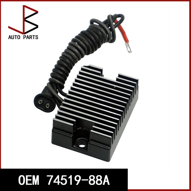 OEM 74519-88A Motorcycle Regulator Voltage Rectifier For Harley Davidson Dyna Glide Fat Boy 1340 Super Glide Electra Glide 1340