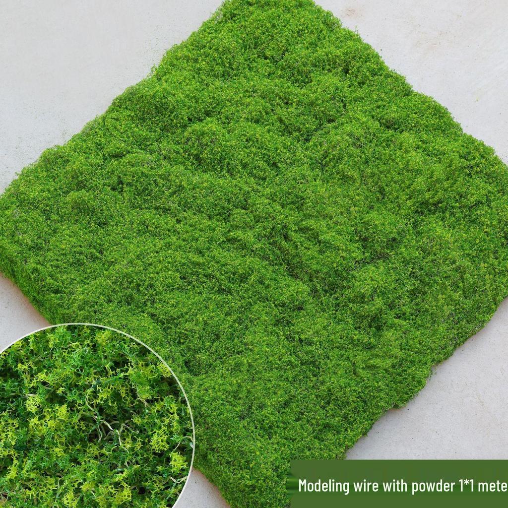 Artificial Green Moss Wall for Micro Landscape and Bonsai Decor
