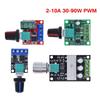 Mini 5A 10A 90W PWM 12V DC Motor Speed Controller Module DC-DC 4.5V-35V Adjustable Regulator Control Governor Switch 24V