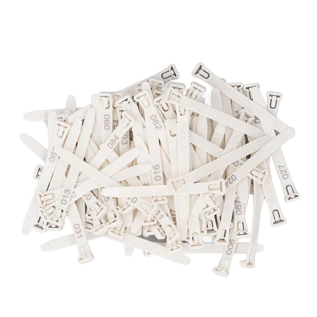 Chicken Leg Rings 1 100 Numbered Chicken Identification Leg Bands Tags Reusable for Ducks Chicks Chicken Pigeons Goose