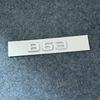 Emblema ABS con letras plateadas y negras B20 B30 D30 450 650 para Mercedes Benz Brabus C W203 W204 W205 Coupe, insignia para ma