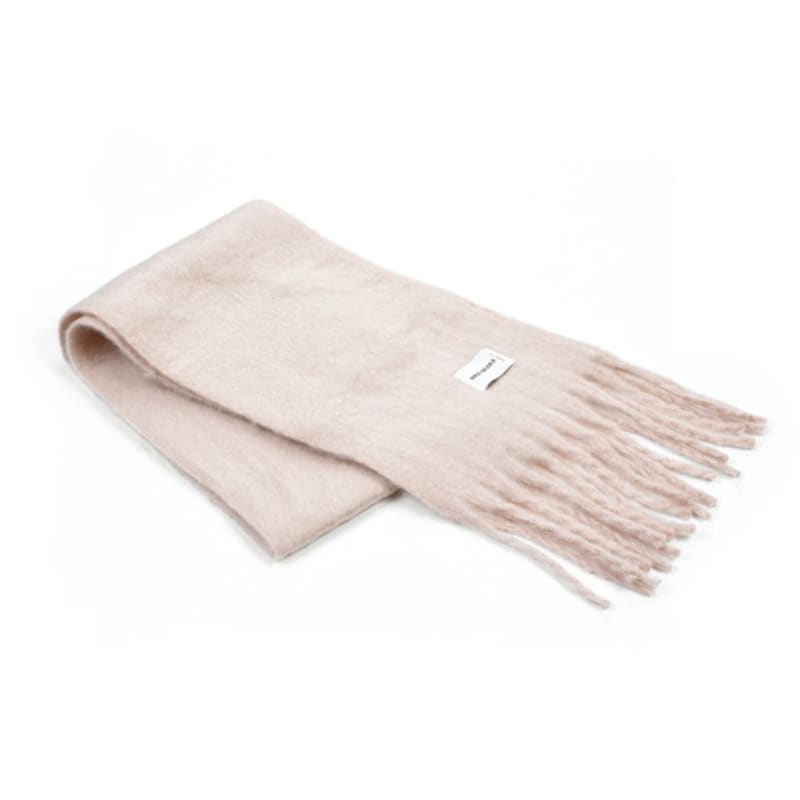 nick&NICOLE PREMIUM BOLD SOFT MUFFLER_LIGHT PINK