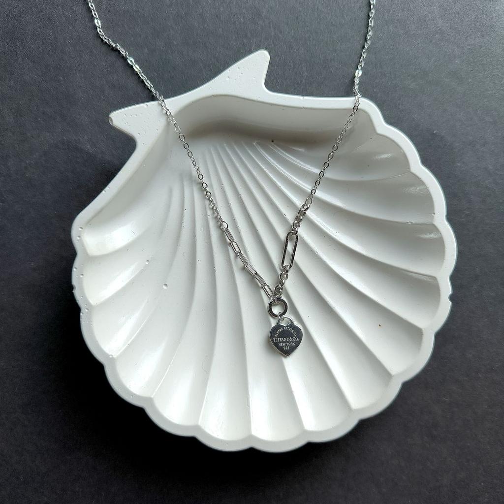 Серебряное колье с без камней, вес изделия 3,91 гр (2161097)