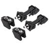 Pair Front Hood Latch Safety Catch & Bracket for   TJ 97-06