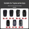 Чехол для ключа Toyota для Camry, Avalon, Highlander, RAV4, Corolla, CHR и других