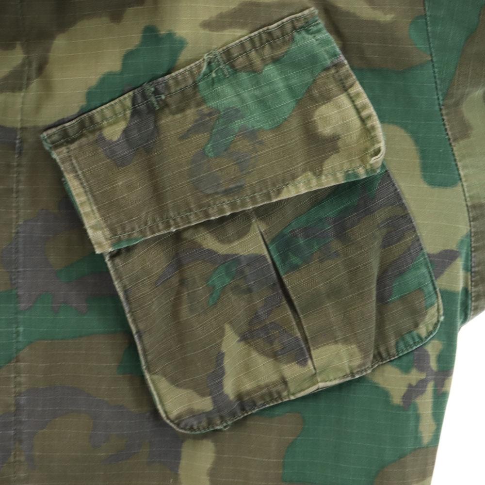 ВИНТАЖНАЯ КУРТКА US ARMY 60-х годов DSA Камуфляж 5-й Альфа Боевая куртка для джунглей Милитари Мужская Б/У