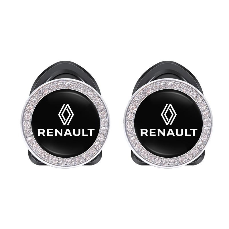 Car Hooks Mini Storage Hook Crystal Decoration Hook For Renault Clio Sandero Captur Megane R5 4 E-tech Scenic Austral Rafale QM6 AA2