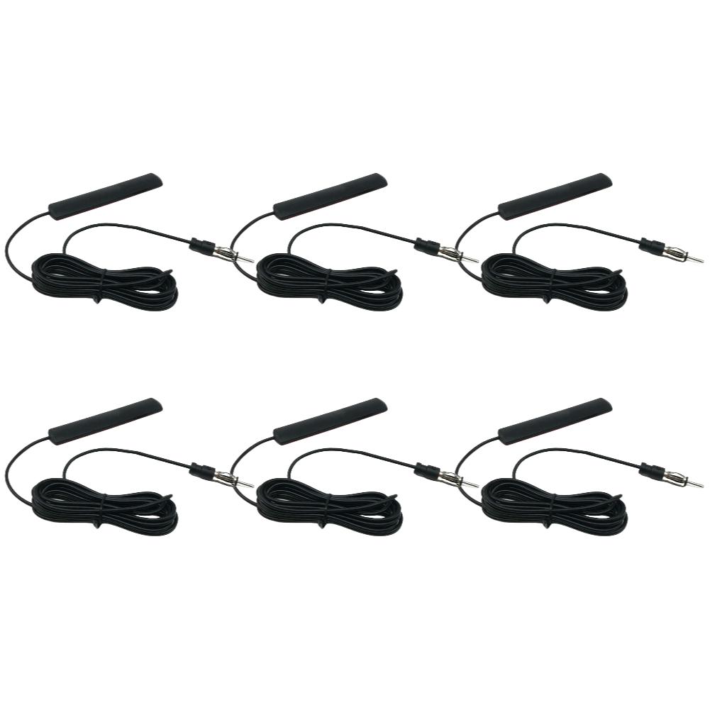 DC 5-12V Car Electronic Radio Antenna Car Hidden Amplified Antenna 85-860Mhz Signal Amplifier Booster Antena for Truck Boat Auto