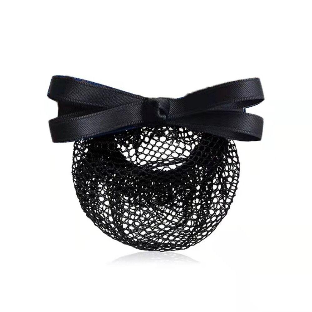 Офисная сетка для волос Сетчатая сетка для волос Корейский пучок Снуд Зажим для хвостика Заколки Сетка-чехол Женские пружинные зажимы