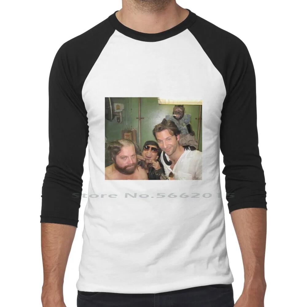 / Постер Похмелье Постер Футболка 100% Хлопок Смешной Похмелье Вечеринка Пьяный Фильм Пьянство Брэдли Купер Комедия Короткий