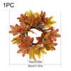 Harvest Festival Artificial Artificial Maple Wreath Halloween Home Window Autumn Decoration Pendant