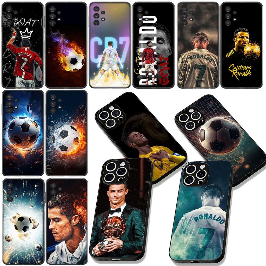 Soccer No7 King CR7s Football No 7 Phone Case for Motorola Moto Edge 70 60 Fusion NEO Pro G Stylus G56 G96 G52 G04 G05 20 Cover