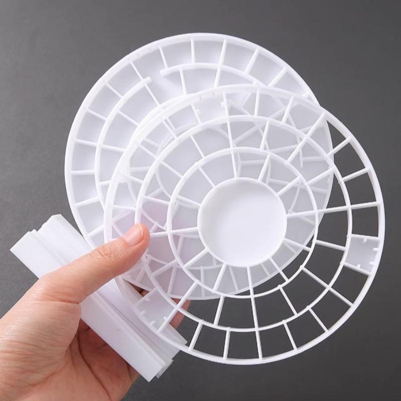 Round Cosmetic Brush Storage Racks Multifunction Desktop Eyebrow Pencil Lip Gloss Organization Holders Home Removable Pen Shelf