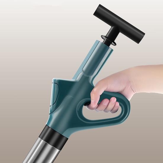 Плунжерный инструмент для удаления засоров сливных труб с барометром в реальном времени Эргономичная конструкция ручки Простой в использовании инструмент для удаления засоров сливных труб