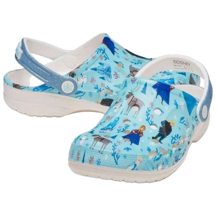 Disney x Crocs Frozen Baya Clog Клоги Женские Синие 210351-90H
