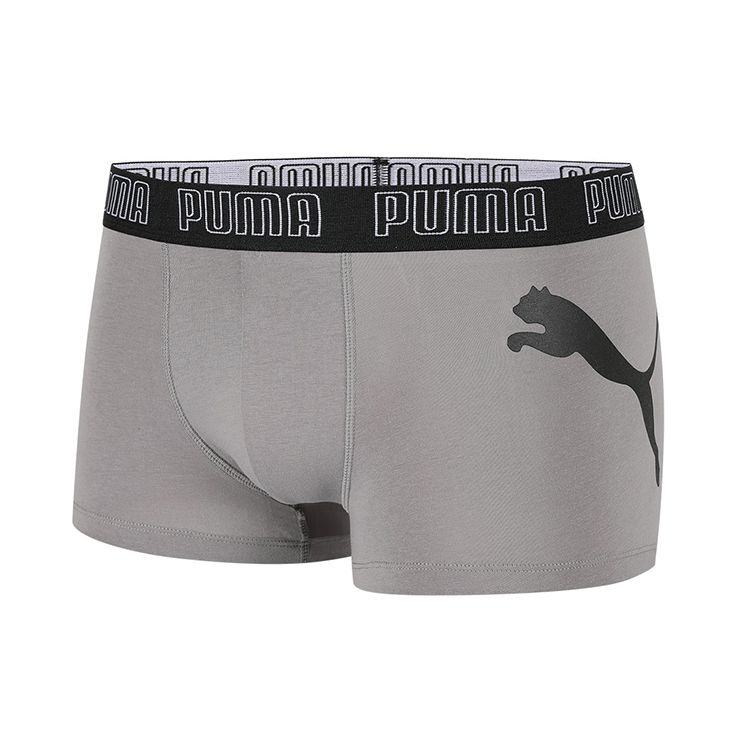 Puma Solid Color Logo Print Sports Casual Boxer Briefs Men Underwear 701220208-003