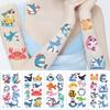 Hot Cartoon Shark Tattoo Stickers Waterproof Festival Party Party Children Disposable Tattoo Stickers
