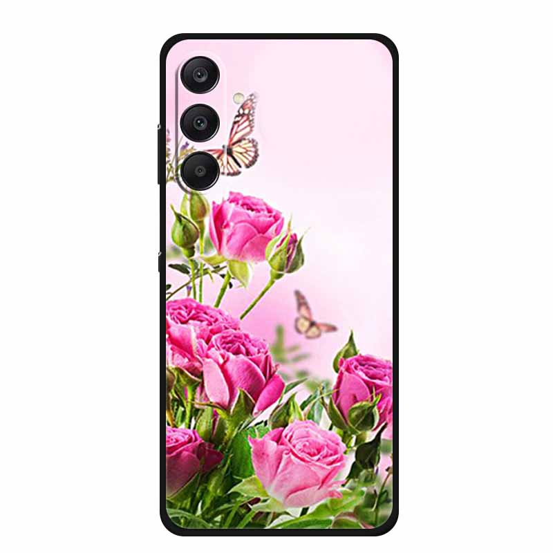 Чехол для Samsung Galaxy A36 5G Мягкий силиконовый чехол Черный бампер ТПУ Чехлы для телефона Для Samsung A36 Чехол A 36 5G Funda Задняя крышка