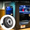 Замена шестерни экструдера Совместимая для K1C для Ender3 V3 3D-принтера Сверхпрочная металлическая редукторная шестерня Детали и аксессуары для экструдера 3D-принтера