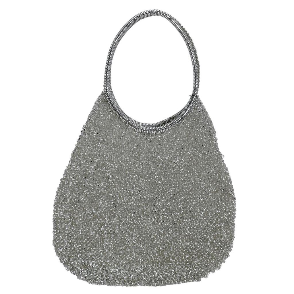 ANTEPRIMA party wedding Handbag wire Silver Women Used