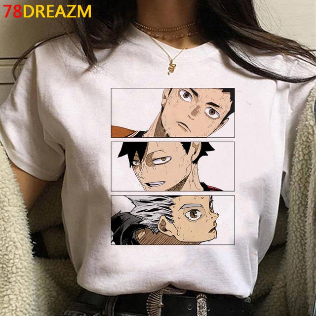 Oya Oya Oya Haikyuu футболка для мужчин Kawaii японский волейбол аниме футболки с рисунком Kawaii Karasuno мультфильм унисекс рубашка Harajuku мужская