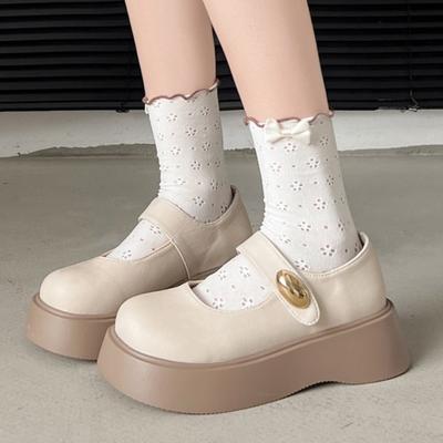 Модная платформа Женские балетки Лоферы Обувь Модная мелкая Новые тренды Обувь 2025 Осень Дизайнерские Элегантные Кроссовки Комфорт Zapatos Mujer