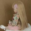 55 см кукла реборн, полностью силиконовая кукла, милая реалистичная кукла для маленьких девочек, модная кукла в подарок, кукла Bjd