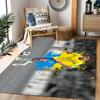 Brazilian Soccer Player Action. Carpet Perfect for Dormitory Kitchen Balcony Foyer Anti-slip Rug Decorate Offices Perfect Birthday/Christmas Gift Idea