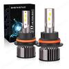 9007 LED Headlight Bulbs 6000K White for Ford F150 1992-2003 F250 1992 1993-2004