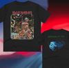 Винтажная футболка Iron Maiden Maiden England 2013 Tour