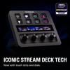 Elgato Stream Deck Audio Контроллер для прямой трансляции и студии для контента Настраиваемая сенсорная полоса и регуляторы и ЖК-дисплей Черный +, USB-C Микшер, Креаторы,
